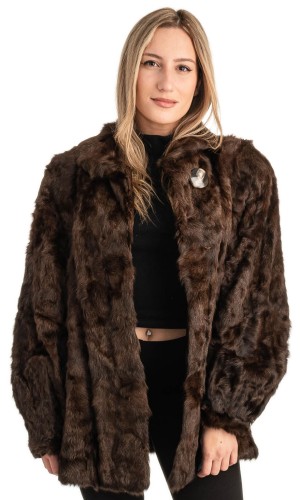Γνήσια Γυναικεία Φυσική Γούνα - T603