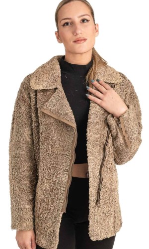 Γνήσια Γυναικεία Φυσική Γούνα - T621