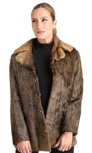 Γνήσια Γυναικεία Φυσική Γούνα - T635