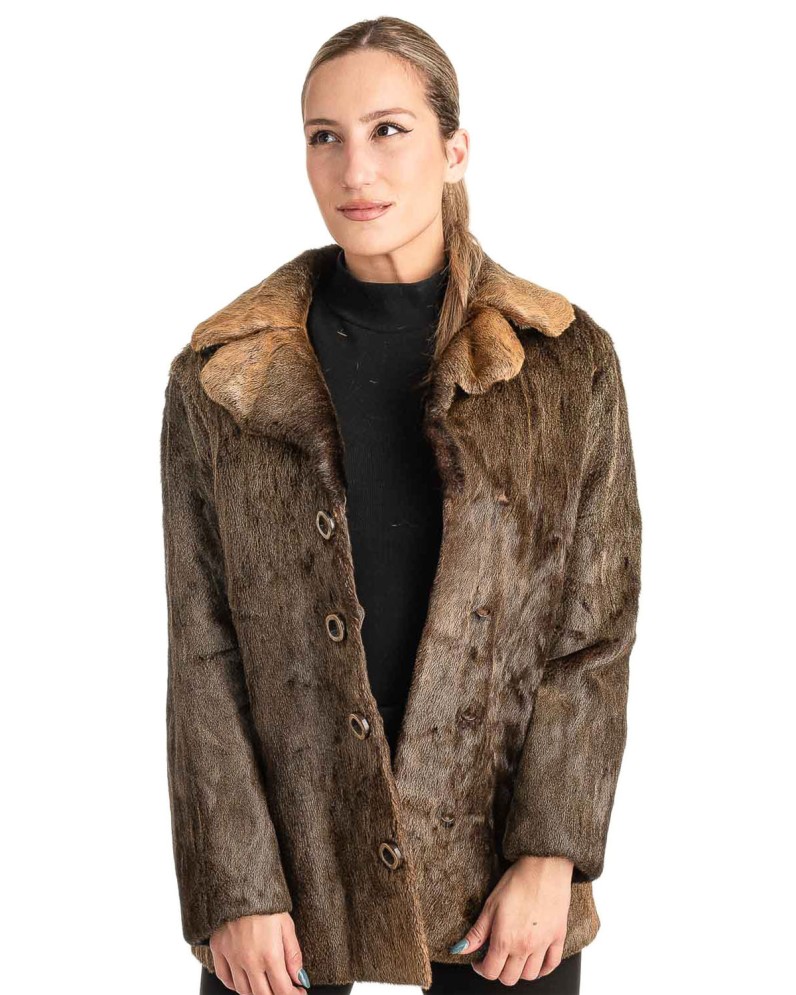 Γνήσια Γυναικεία Φυσική Γούνα - T635