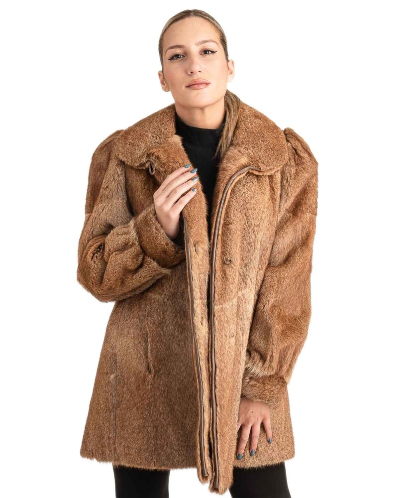 Γνήσια Γυναικεία Φυσική Γούνα - T643