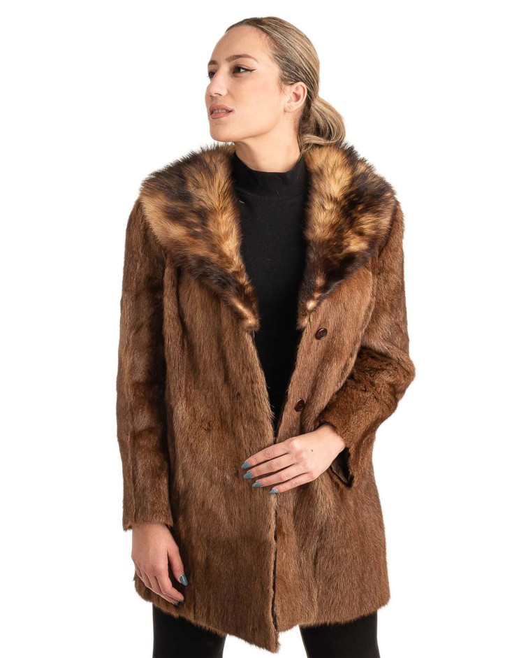 Γνήσια Γυναικεία Φυσική Γούνα - T648