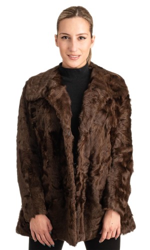 Γνήσια Γυναικεία Φυσική Γούνα - T649