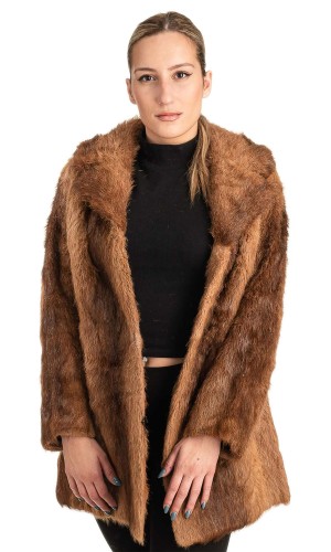 Γνήσια Γυναικεία Φυσική Γούνα - T654