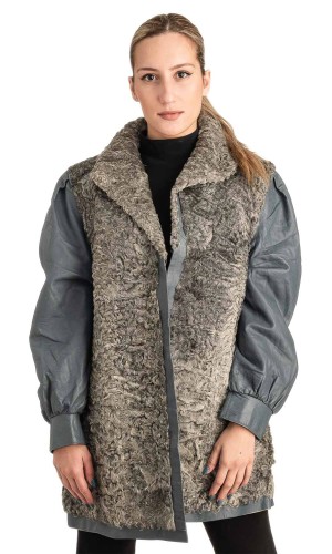 Γνήσια Γυναικεία Φυσική Γούνα - T656