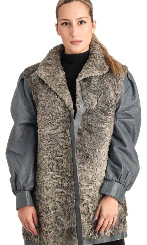 Γνήσια Γυναικεία Φυσική Γούνα - T656