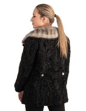 Γνήσια Γυναικεία Φυσική Γούνα - T659