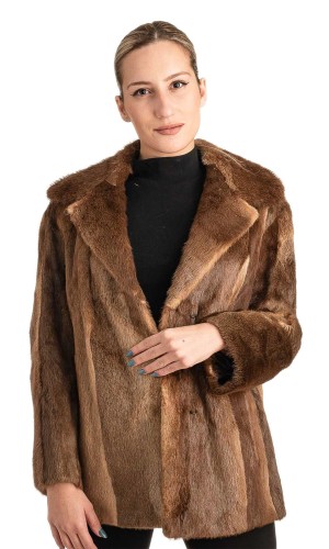 Γνήσια Γυναικεία Φυσική Γούνα - T662