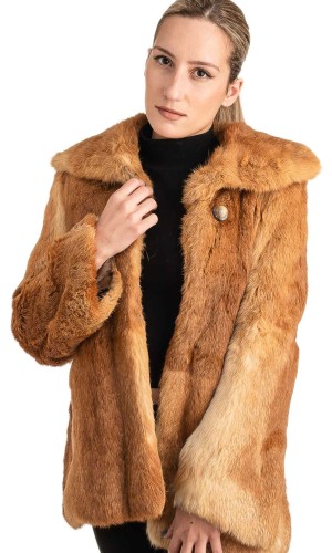 Γνήσια Γυναικεία Φυσική Γούνα - T663