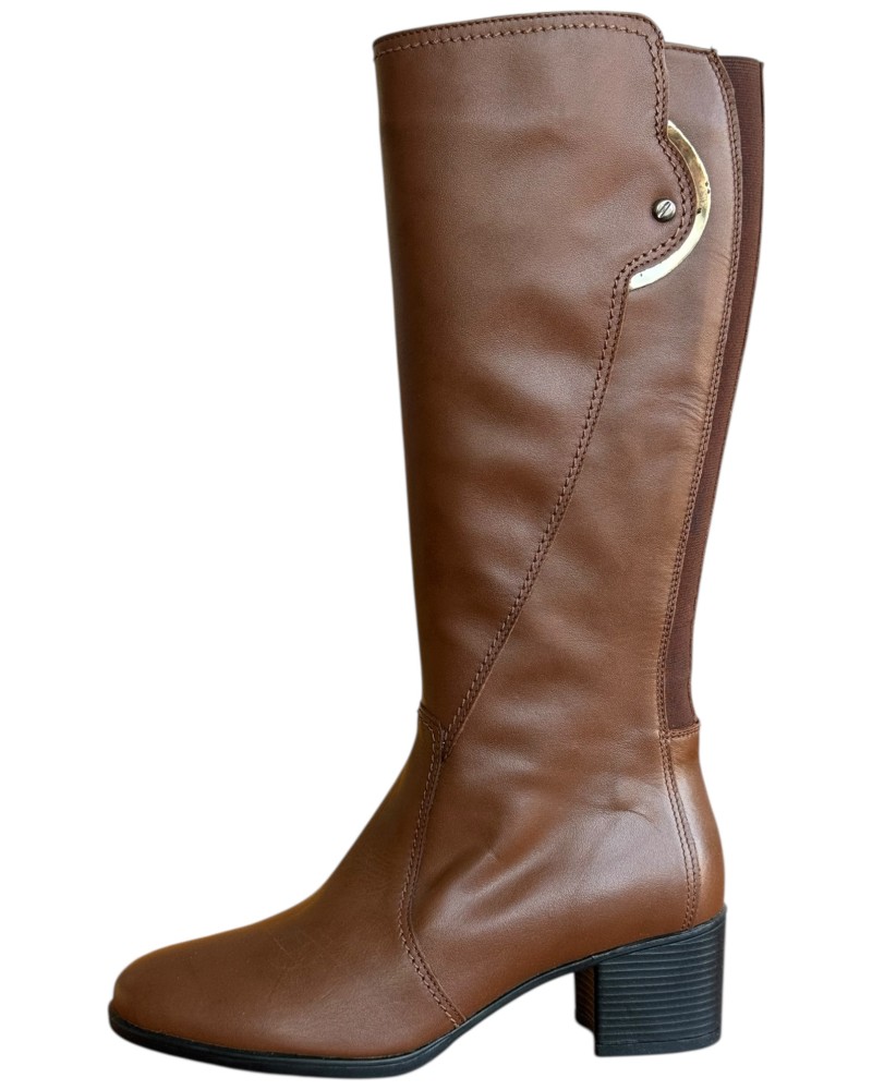 Δερμάτινη Γυναικεία Mπότα - W1