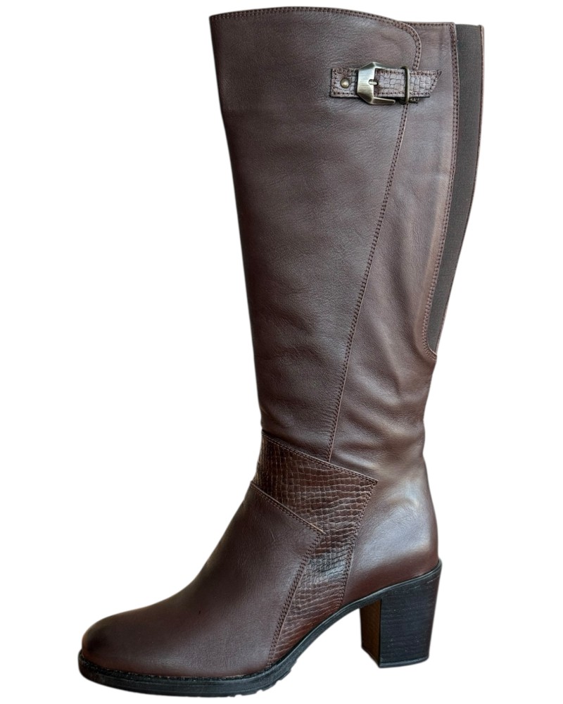 Δερμάτινη Γυναικεία Mπότα - W10