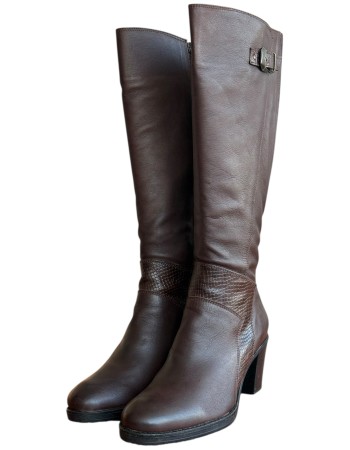 Δερμάτινη Γυναικεία Mπότα - W10