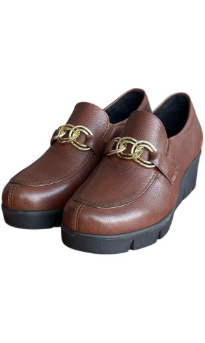 Δερμάτινο Γυναικείo Μοκασίνι - W100