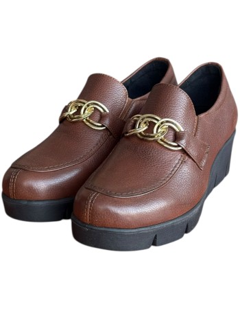 Δερμάτινο Γυναικείo Μοκασίνι - W100