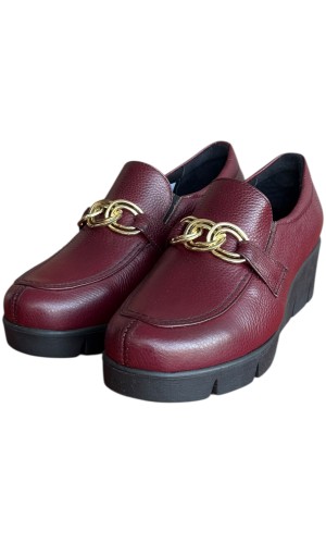 Δερμάτινο Γυναικείo Μοκασίνι - W109