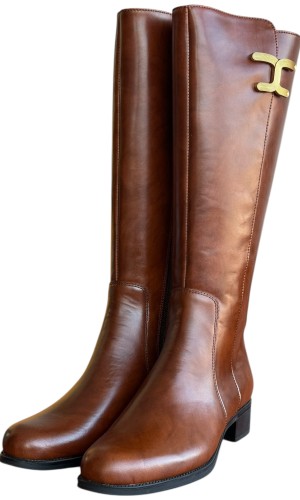 Δερμάτινη Γυναικεία Mπότα - W11