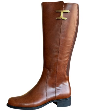 Δερμάτινη Γυναικεία Mπότα - W11