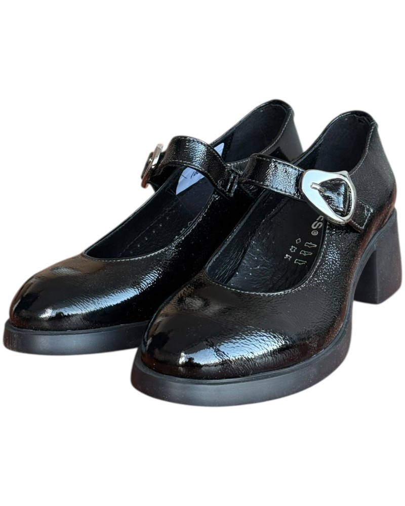 Δερμάτινη Γυναικεία Μπαλαρίνα - W111