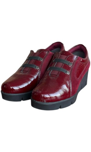  Δερμάτινο Γυναικείο Sneaker- W113