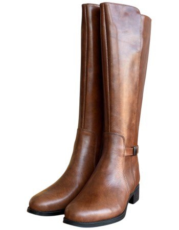 Δερμάτινη Γυναικεία Mπότα - W13