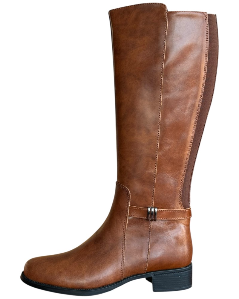 Δερμάτινη Γυναικεία Mπότα - W13