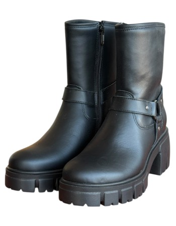 Δερμάτινο Γυναικείo Μποτάκι - W16