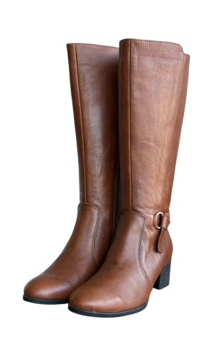 Δερμάτινη Γυναικεία Mπότα - W19