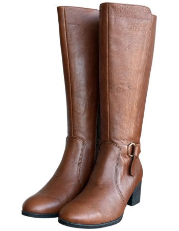 Δερμάτινη Γυναικεία Mπότα - W19