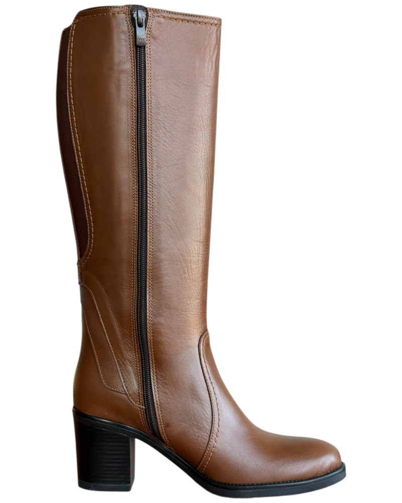 Δερμάτινη Γυναικεία Mπότα - W20