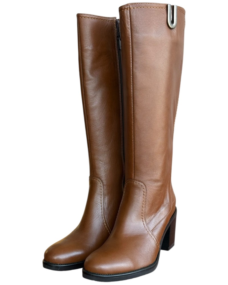 Δερμάτινη Γυναικεία Mπότα - W20