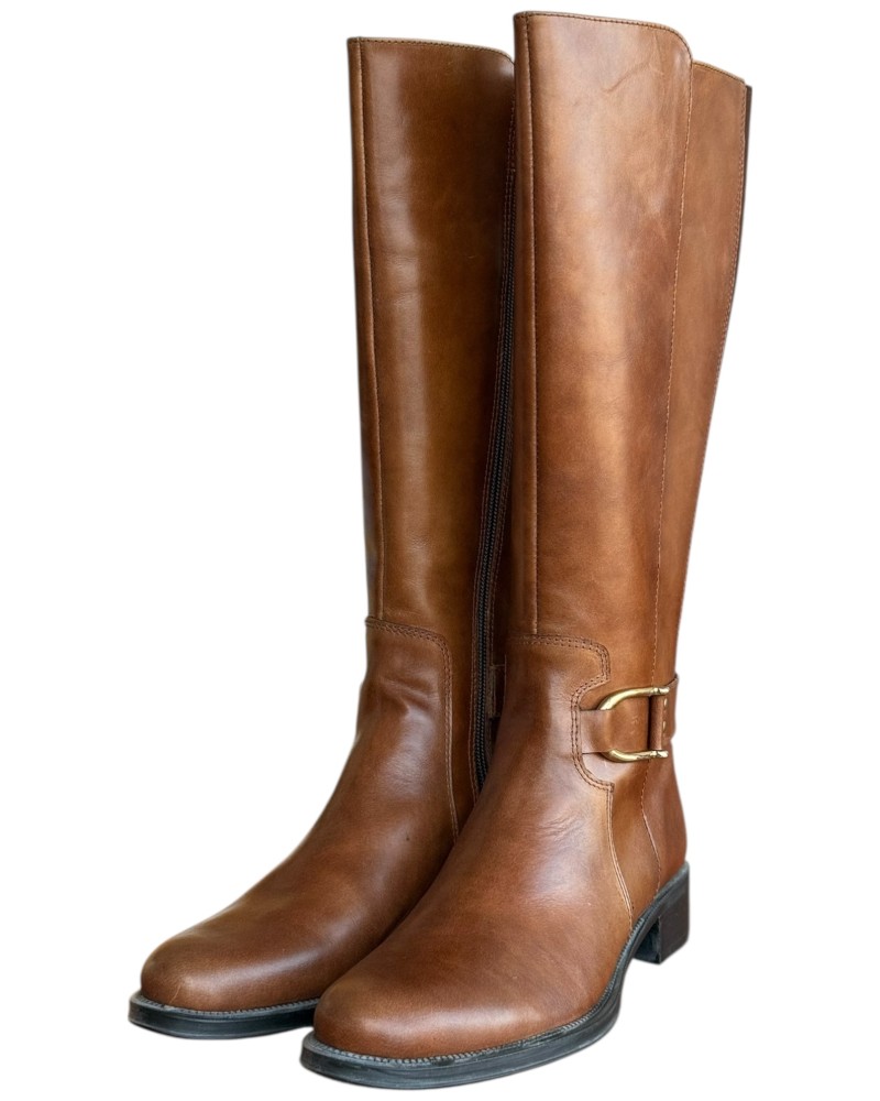 Δερμάτινη Γυναικεία Mπότα - W21