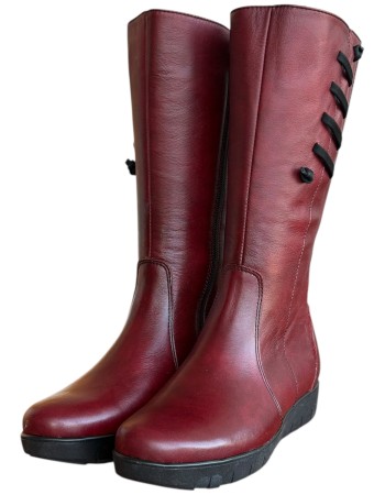 Δερμάτινη Γυναικεία Mπότα - W22