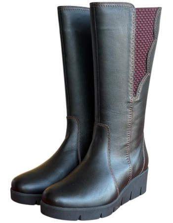 Δερμάτινη Γυναικεία Mπότα - W23