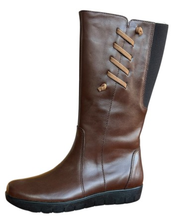 Δερμάτινη Γυναικεία Mπότα - W24