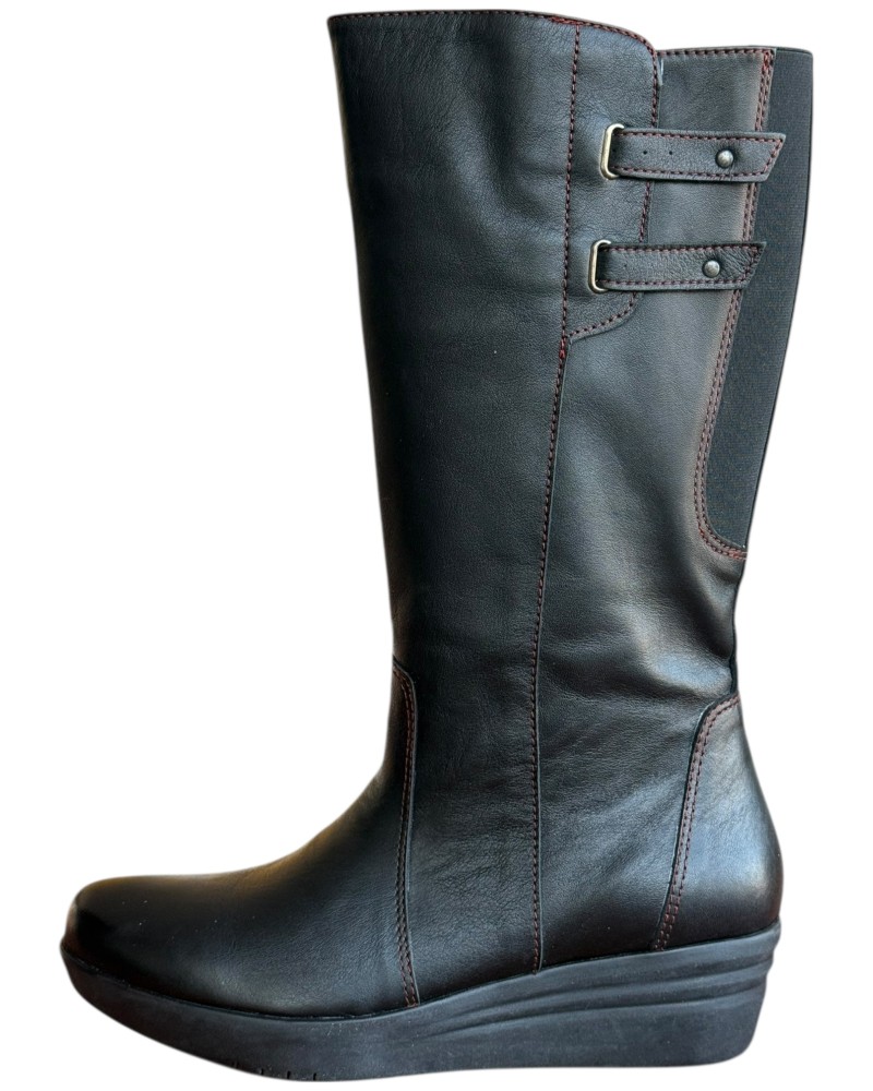 Δερμάτινη Γυναικεία Mπότα - W25