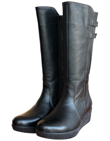 Δερμάτινη Γυναικεία Mπότα - W25