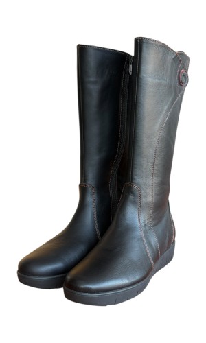 Δερμάτινη Γυναικεία Mπότα - W26