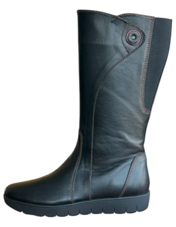 Δερμάτινη Γυναικεία Mπότα - W26