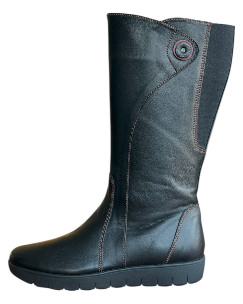 Δερμάτινη Γυναικεία Mπότα - W26