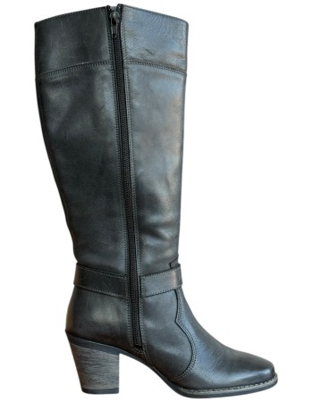 Δερμάτινη Γυναικεία Mπότα - W3