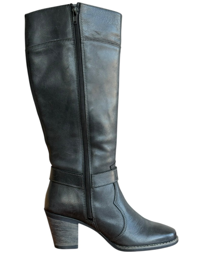 Δερμάτινη Γυναικεία Mπότα - W3