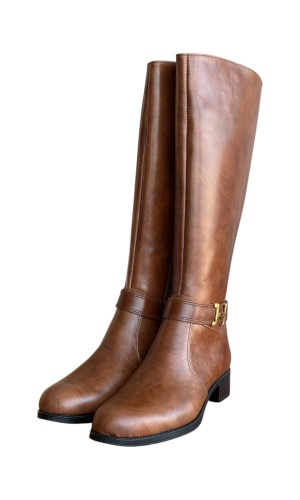 Δερμάτινη Γυναικεία Mπότα - W30