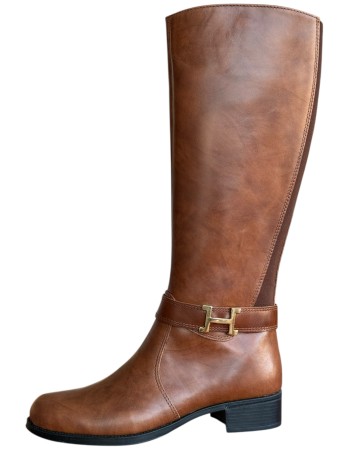 Δερμάτινη Γυναικεία Mπότα - W30