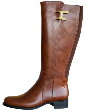 Δερμάτινη Γυναικεία Mπότα - W31