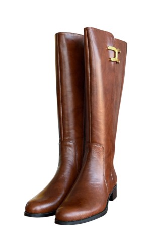 Δερμάτινη Γυναικεία Mπότα - W31