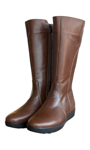 Δερμάτινη Γυναικεία Mπότα - W32