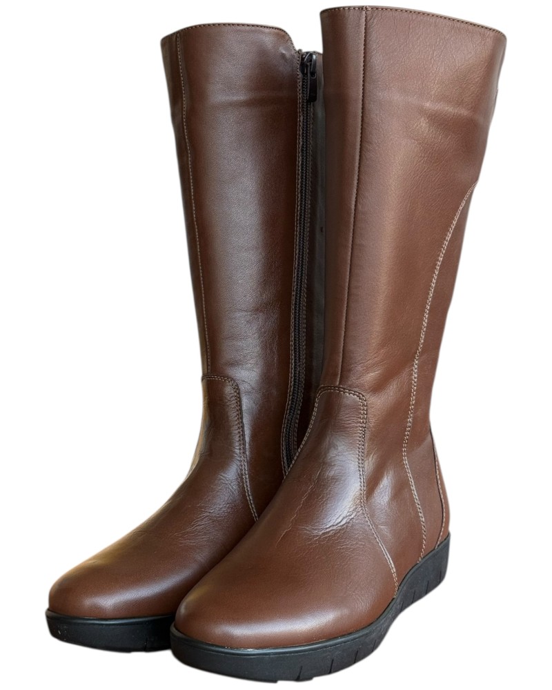 Δερμάτινη Γυναικεία Mπότα - W32