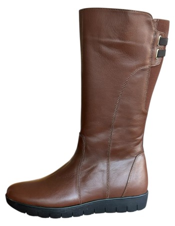 Δερμάτινη Γυναικεία Mπότα - W32