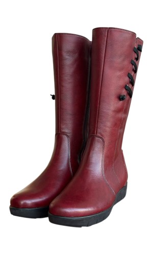 Δερμάτινη Γυναικεία Mπότα - W33