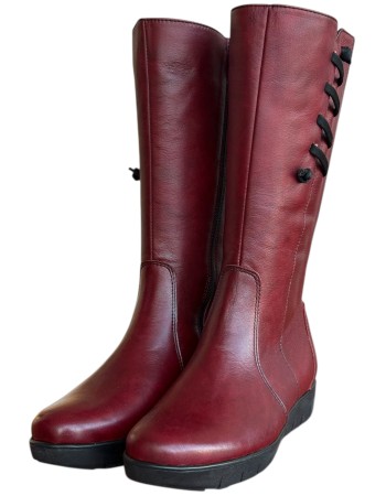 Δερμάτινη Γυναικεία Mπότα - W33